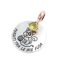 Charm Rerum Donna NATURA in Argento Peridoto 25106 - 25106